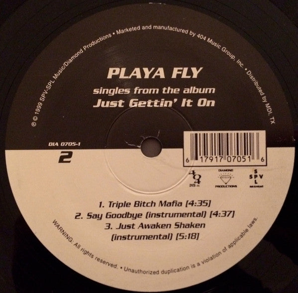 Playa Fly : Just Gettin´ It On (12", EP)