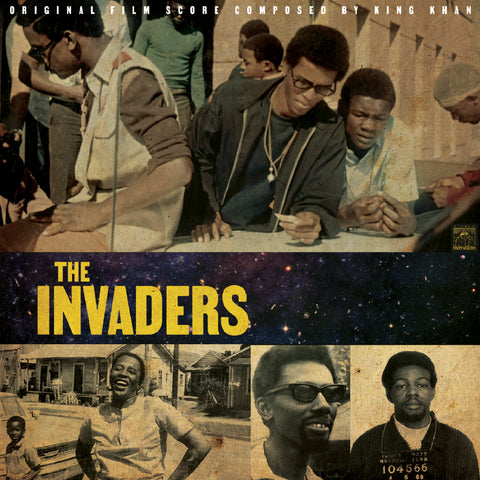Invaders Original Motion Picture Soundtrack - Original Film Score Composted by King Khan LP
