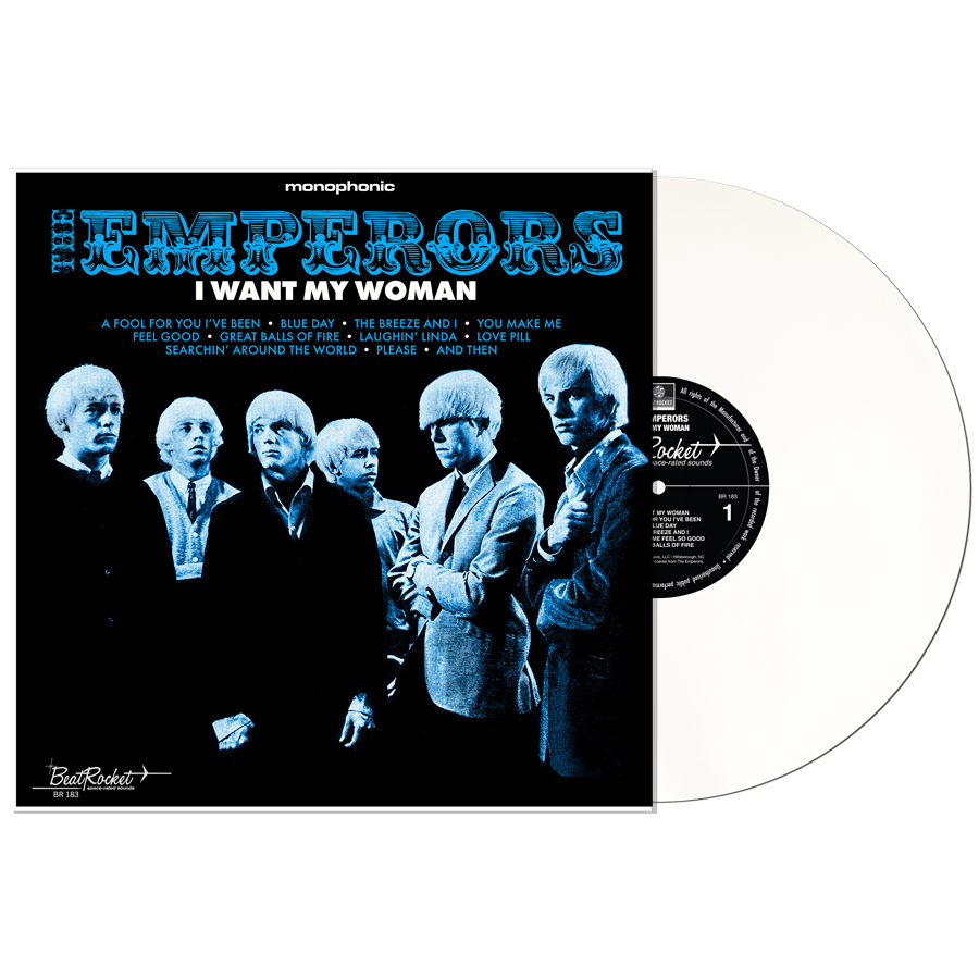 Emperors - I Want My Woman LP [Sundazed] White Vinyl