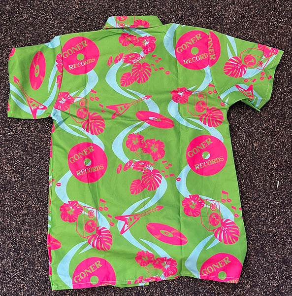 GONER HAWAIIAN STYLE SHIRT- GONER20 COLLECTION! WOW!