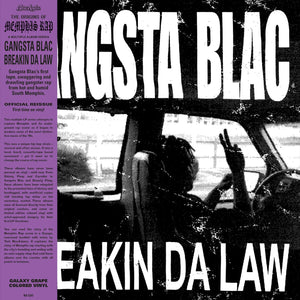 Gangsta Blac - Breakin' Da Law LP [Now-Again]