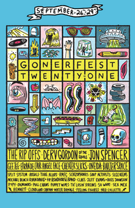 GONERFEST 21 Silkscreen Poster