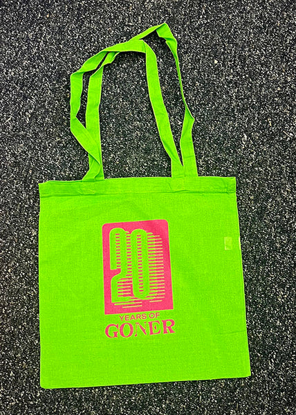 Tote Bag - 20 Years Of Goner! GONER20 COLLECTION! - IN STOCK!