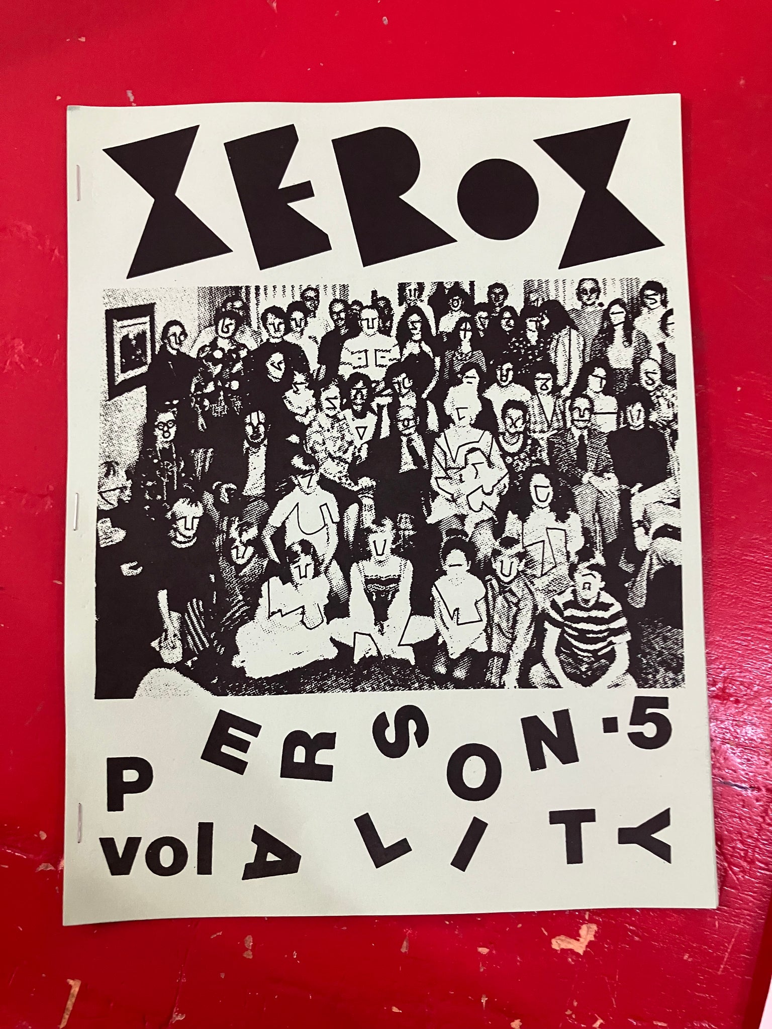 Xerox Personality  No. 5- zine by Ben Lyons