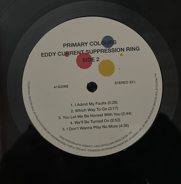 Eddy Current Suppression Ring - Primary Colours 2026 Repress!