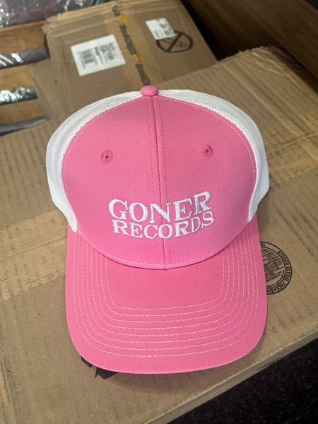 Goner Records Trucker Hat - "GONER RECORDS" Design - Mulitple Colors!