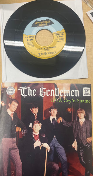 Gentlemen, The - It's A Cry'n Shame 7" [Boy Wonder]