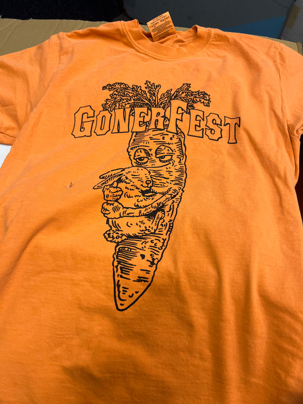 GONERFEST 23 Shirt - Orange Carrot / Bunny Shirt
