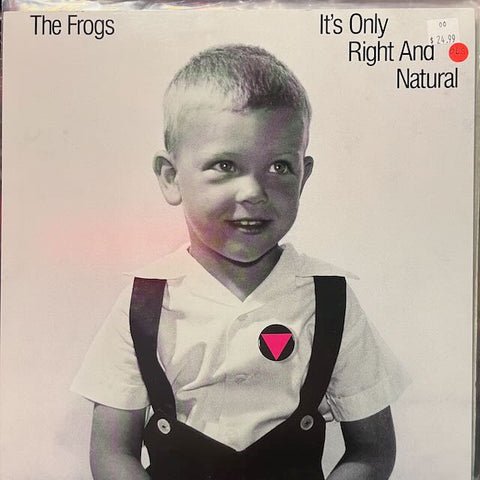 The Frogs - It's Only Right And Natural *USED LP*