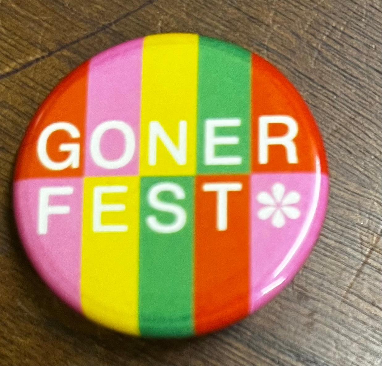 Gonerfest 19 1.25" Button