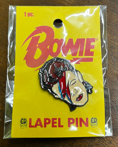 David Bowie Enamel Lapel Pin