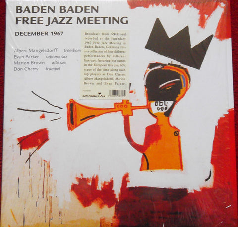 Don Cherry / Evan Parker / Marion Brown / Albert Mangelsdorff - Baden Baden Free Jazz Meeting LP
