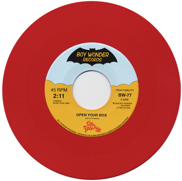 Red Dogs - Open Your Box.7" [Boy Wonder]