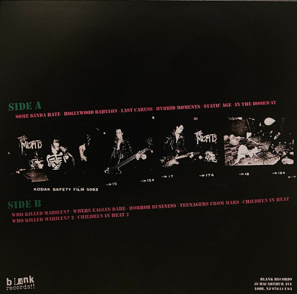 Misfits - Calling All Fiends: Studio Outtakes 1979-1980