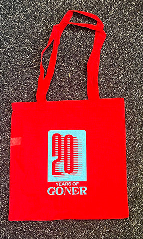 Tote Bag - 20 Years Of Goner! GONER20 COLLECTION! - IN STOCK!