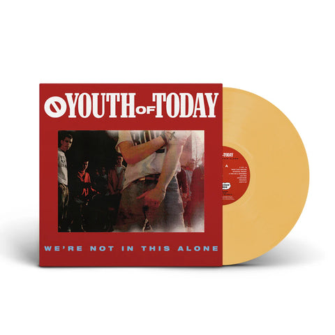 Youth of Today - We're Not In This Alone Custard Wax [Revelation]