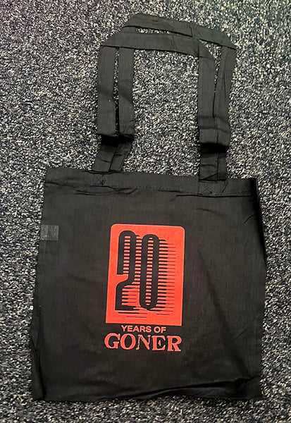 Tote Bag - 20 Years Of Goner! GONER20 COLLECTION! - IN STOCK!