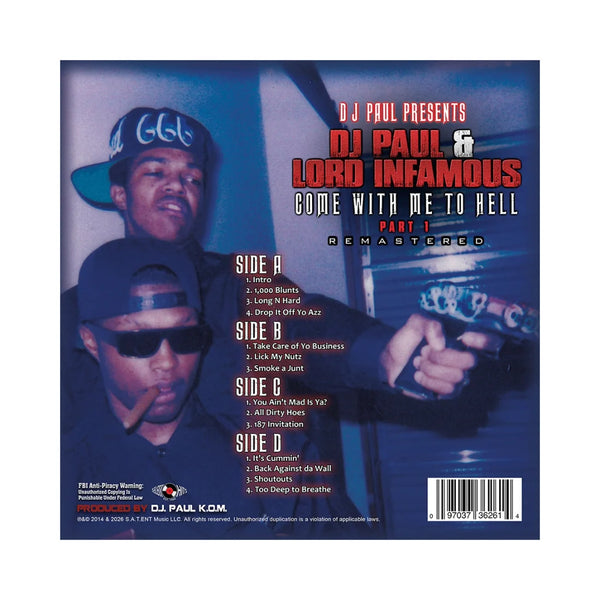 D.J. Paul and Lord Infamous - Come With Me To Hell: Part 1 2XLP [Get On Down]