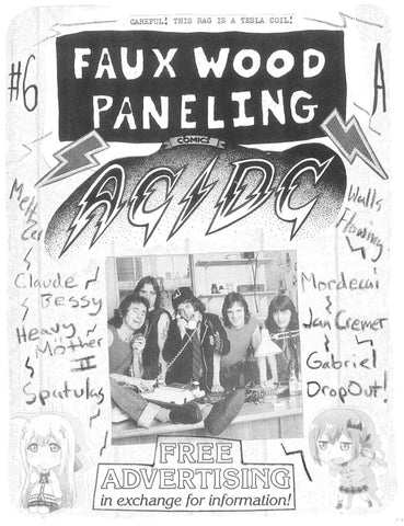 Faux Wood Paneling - #6 zine