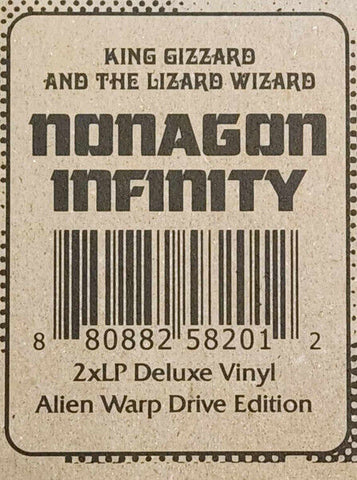 King Gizzard And Lizard Wizard - Nonagon Infinity - Alien Warp Drive Edition 2XLP