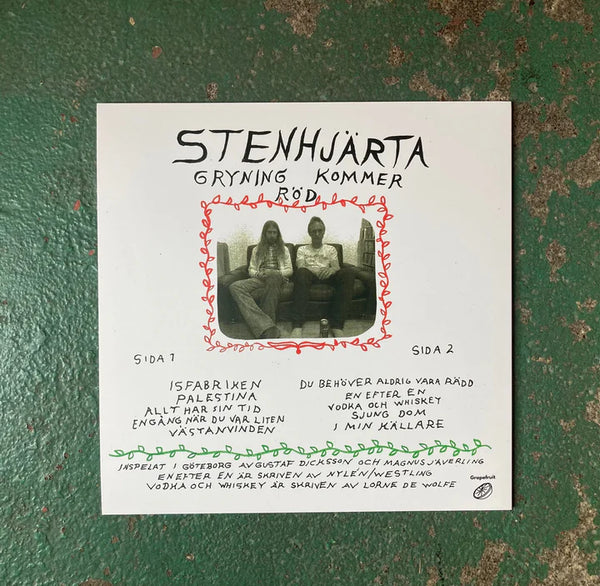 Stenhjarta - Gryning Kommer Rod Lp [Grapefruit]