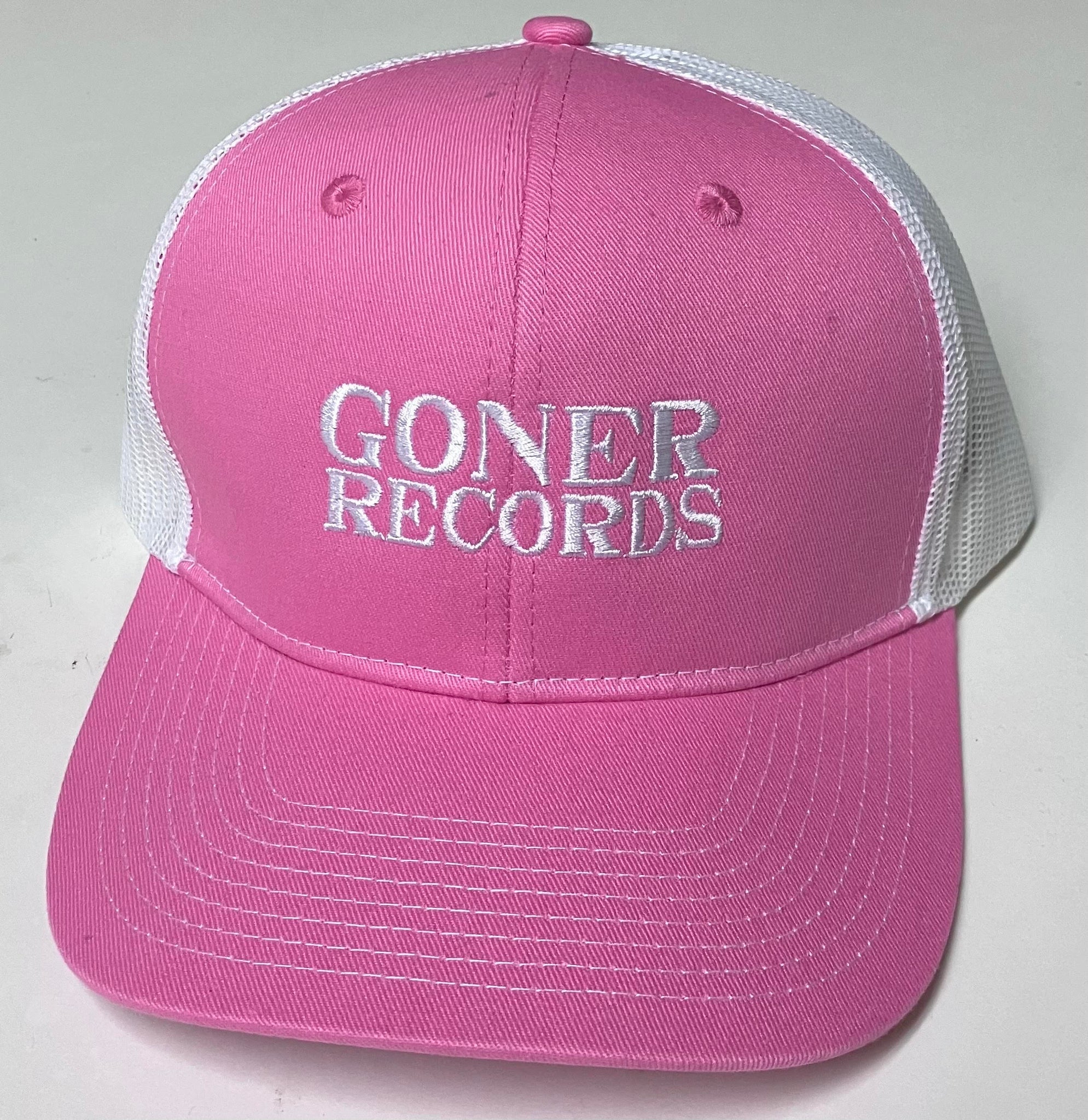 Goner Records Trucker Hat - "GONER RECORDS" Design - Mulitple Colors!