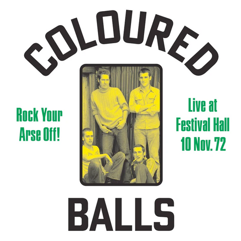 Bolas de colores: ¡mueve tu trasero! En vivo en Festival Hall el 10 de noviembre del 72