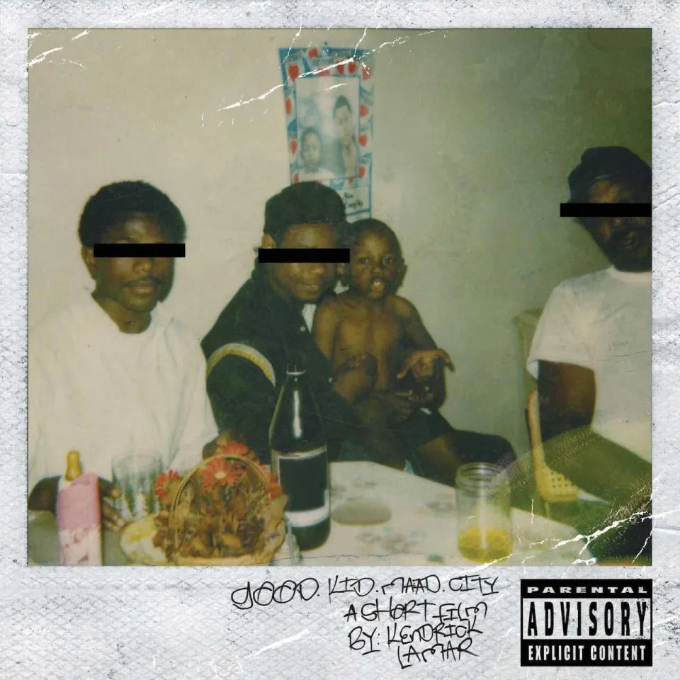 Kendrick Lamar - Good Kid, MAAD City Anniversary Edition 10th Anniversary Edition Clear Vinyl 2XLP
