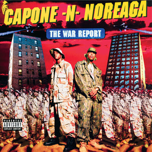 Capone & Noreaga - The War Report 2XLP RED & BLUE VINYL