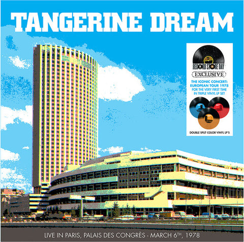 Tangerine Dream - Live in Paris, Palais Des Congres  3XLP RSD2023