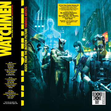 TYLER BATES AND VARIOUS ARTISTS Music from the Motion Picture Watchmen RSDBF2022 3XLP