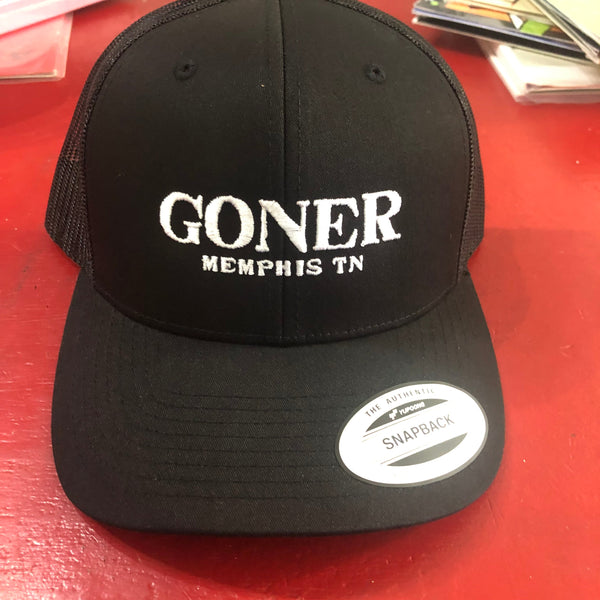 Goner Trucker Hat - "GONER MEMPHIS TN" Design