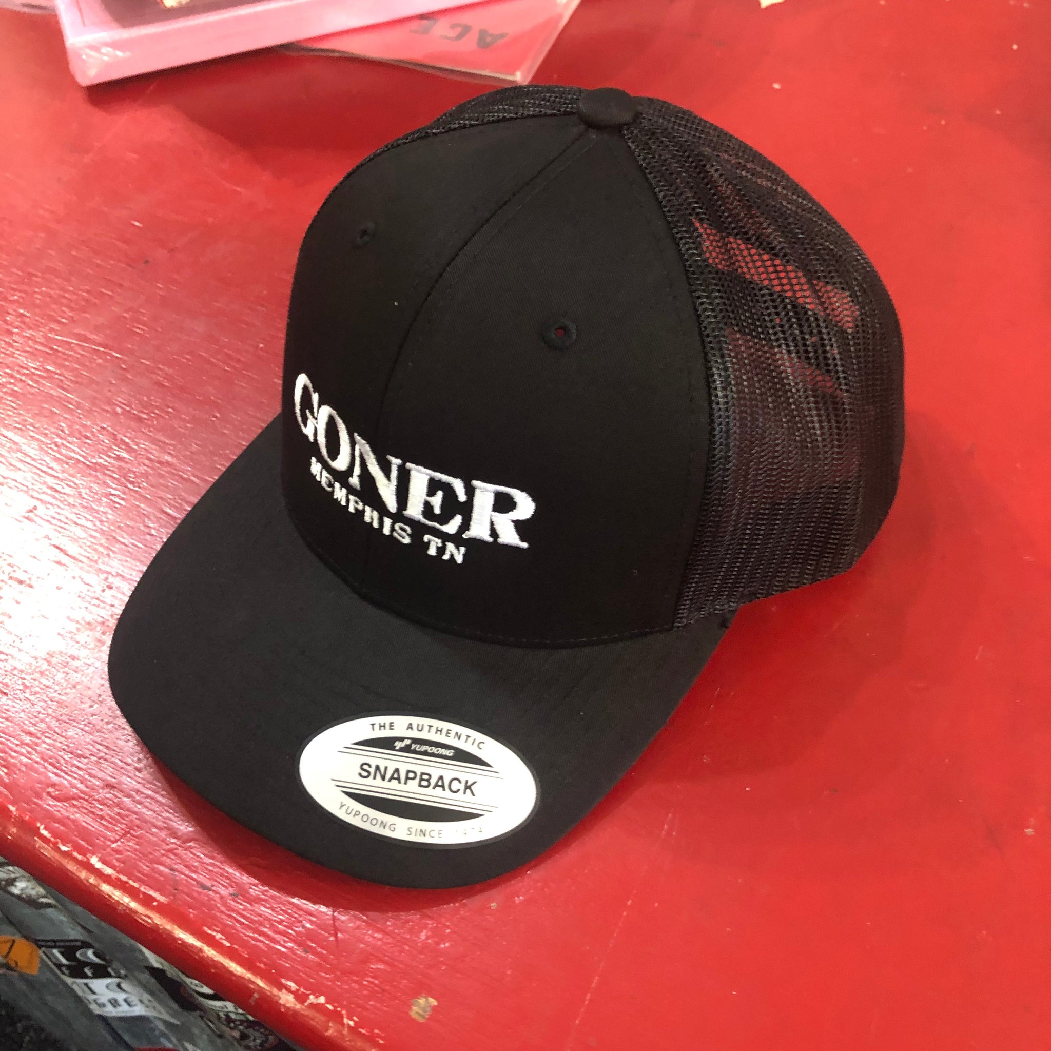 Goner Trucker Hat - "GONER MEMPHIS TN" Design