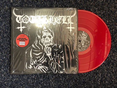 Total Hell - s/t 12" ep REPRESS - Blood Red Color Vinyl!