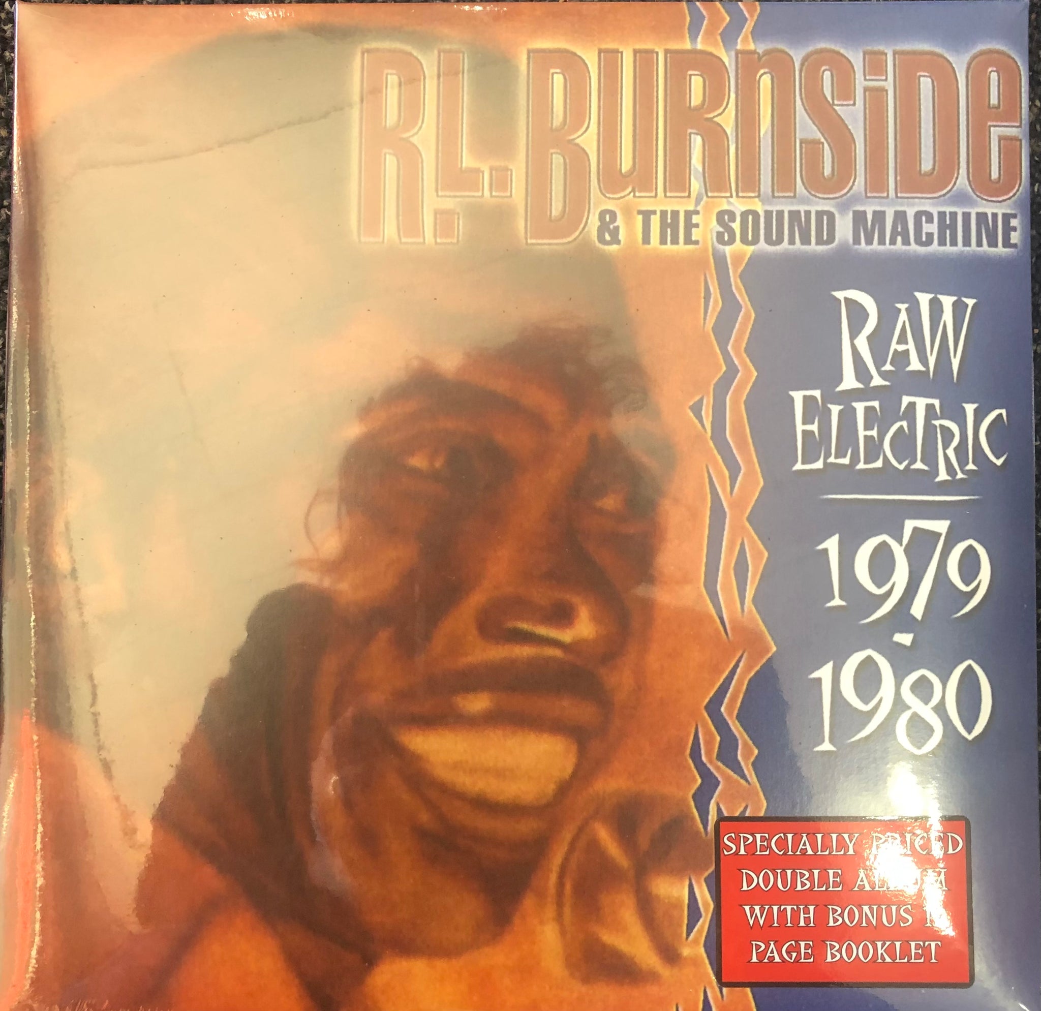 RL Burnside & The Sound Machine - Raw Electric 1979-1980 2XLP [High Water]
