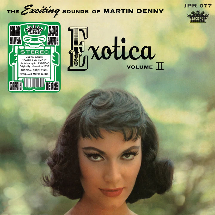 Martin Denny - Exotica Vol II Tropical Green Vinyl LP