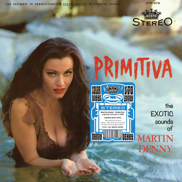 Martin Denny - Primitiva Lagoon Blue Vinyl
