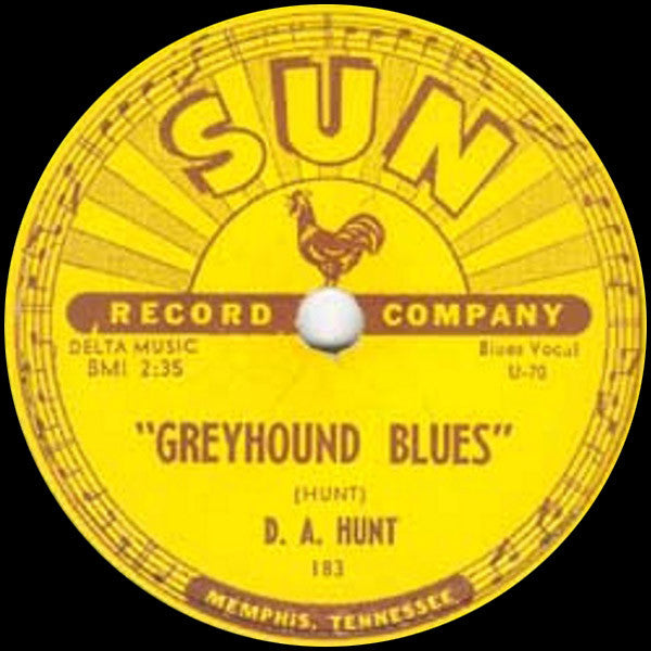 D.A. Hunt - Greyhound Blues
