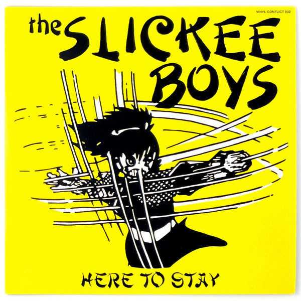 Slickee Boys - Here To Stay 7" YELLOW VINYL