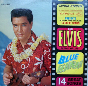 Elvis Presley - Blue Hawaii Soundtrack LP [Waxtime]