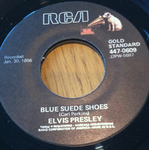 Elvis Presley - Blue Suede Shoes 7"