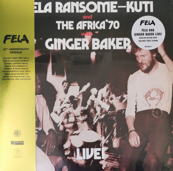 Fela Kuti - Fela Live With Ginger Baker