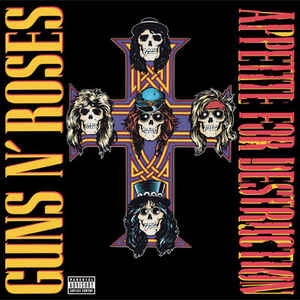 Guns 'N' Roses - Appetite For Destruction SINGLE LP