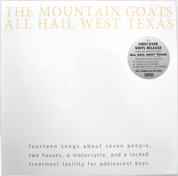 Mountain Goats - All Hail West Texas