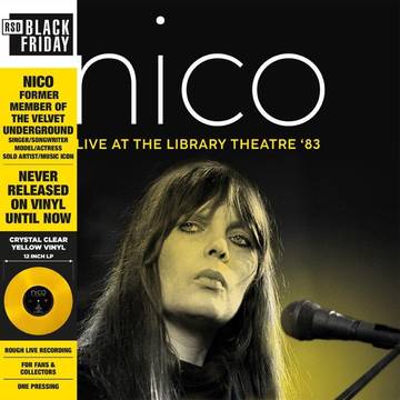 NICO en vivo en el Library Theatre '83 RSDBF2022 LP