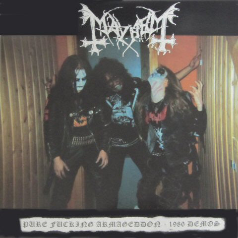 Mayhem A Warlord's Swansong CDR ブラックメタル Mayhem - Pure Fucking Armageddon – Goner Records
