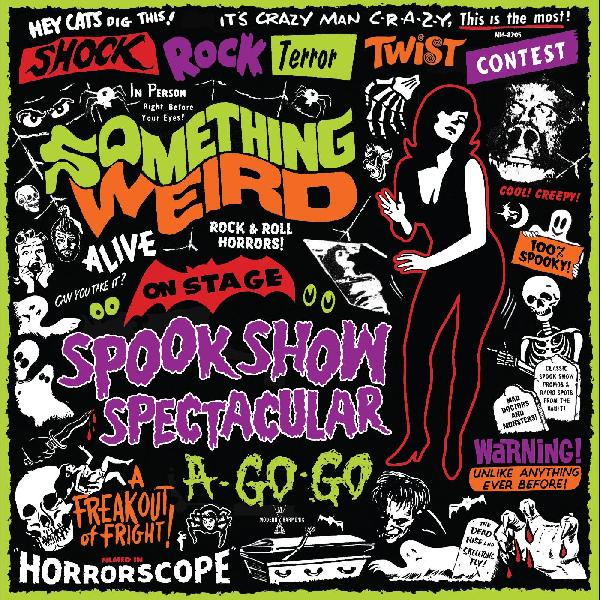 V/A - Something Weird: Spook Show Spectacular A-Go-Go LP + DVD+ zine!